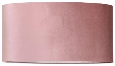 Product photograph of Old Rose Fabric Oval Lamp Shade from Choice Furniture Superstore