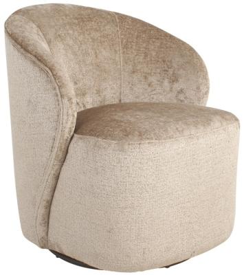 Product photograph of Sofia Taupe Fabric Chenille Easy Chair from Choice Furniture Superstore