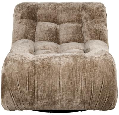 Product photograph of Rosy Taupe Chenille Fabric Easy Chair from Choice Furniture Superstore