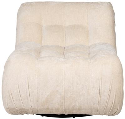 Product photograph of Rosy White Chenille Fabric Easy Chair from Choice Furniture Superstore
