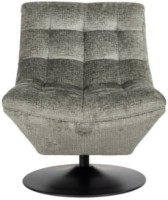 Sydney Thyme Fabric Swivel Chair