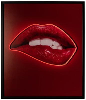 Product photograph of Lips Wall Art from Choice Furniture Superstore