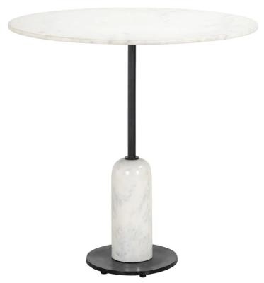 Jagger Marble Top 2 Seater Round Dining Table