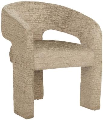 Belle Desert Fabric Accent Chair