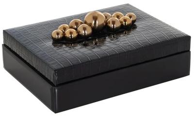 Product photograph of Nina Black Big Storage Box from Choice Furniture Superstore