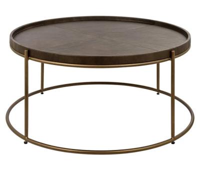 Zillon Brown Round 90cm Coffee Table