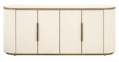 Tivoli White 4 Doors Sideboard