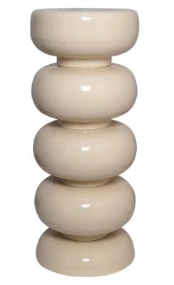 Product photograph of Jari Beige Round Column from Choice Furniture Superstore