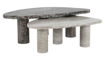 Nazario Set Of 2 Marble Coffee Table