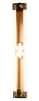 Lysa Brushed Gold Metal Wall Lamp