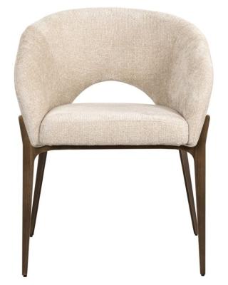 Kenzi Cream Fabric Dining Chair