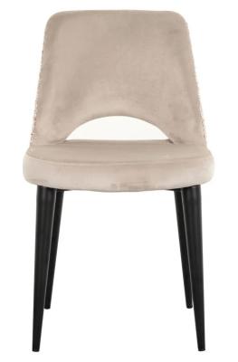 Tabitha Pink Khaki Fabric Dining Chair