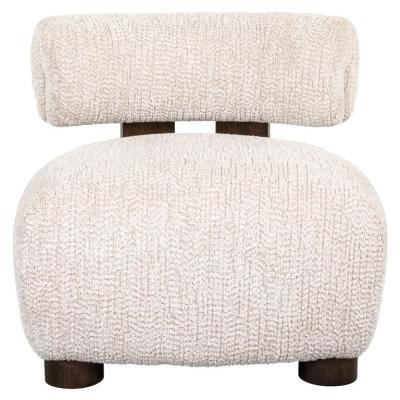 Arabella Cream Fabric Accent Chair