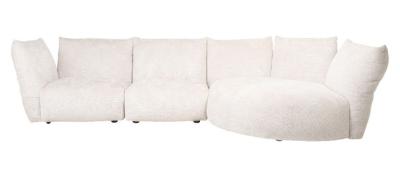 Product photograph of Loyd Cream Fabric 4 Seater Sofa from Choice Furniture Superstore