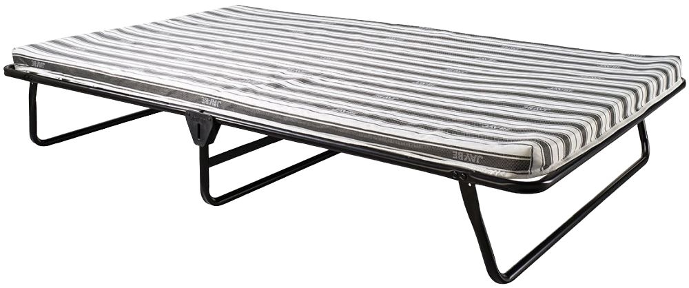 Jay-Be Metal Small Double Folding Bed - Value Airflow Fibre, Supreme Airflow Fibre & Supreme Pocket Sprung
