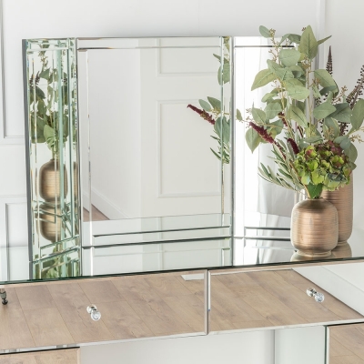 Product photograph of Chelsea Triple Mirror from Choice Furniture Superstore