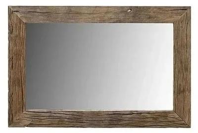 Railway Sleeper Wall Mirror, Rectangular 120cm, Made from Reclaimed Wood