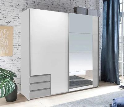 Product photograph of In Stock Emdem 2 Door Sliding Wardrobe from Choice Furniture Superstore