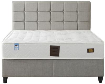 Product photograph of Francesca Grey Fabric Upholstered Ottoman Storage Bed - Comes In Single Double And King Size from Choice Furniture Superstore