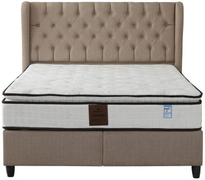 Product photograph of Sana Beige Fabric Upholstered Ottoman Storage Bed - Comes In Double And King Size from Choice Furniture Superstore