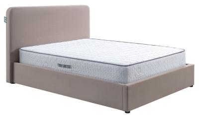 Ashby Beige Fabric Ottoman Storage Bed