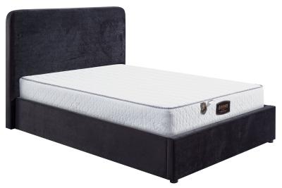 Ashby Black Fabric Ottoman Storage Bed