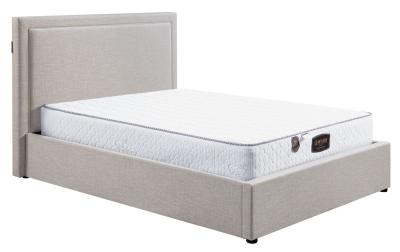 Sutton Natural Fabric Ottoman Storage Bed