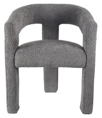 Kiefer Grey Boucle Fabric Dining Chair