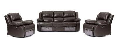 London Burgundy Leather 311 Seater Sofa Suite