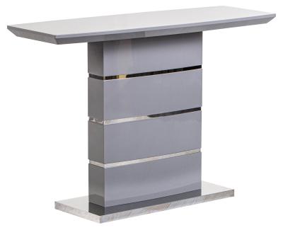 Rimini Grey Gloss Console Table