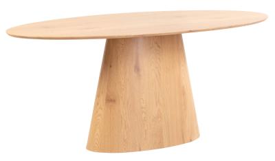 Palma Oak 6 Seater Oval Dining Table