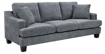 Freya Grey Fabric 3 Seater Sofa