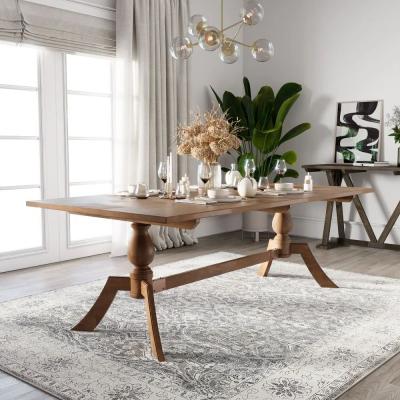 Clearance Pimlico 6 Seater Mango Wood Pedestal Dining Table