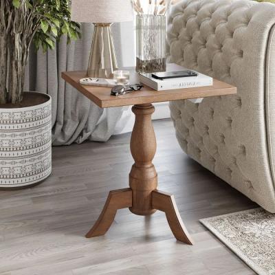 Clearance Pimlico Mango Wood Pedestal Side Table