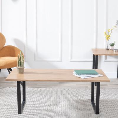 Product photograph of Ezra Oak Effect Coffee Table from Choice Furniture Superstore