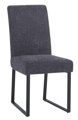 Apollo Dark Grey Fabric Dining Chair