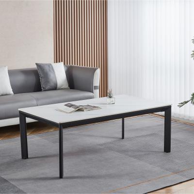 Product photograph of Glade White Ceramic Coffee Table from Choice Furniture Superstore