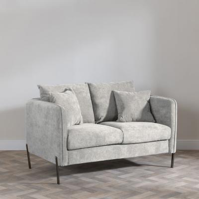 Product photograph of Clearance - Belgrave Grey Fabric 2 Seater Sofa from Choice Furniture Superstore