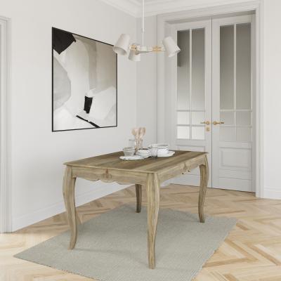 Product photograph of Fleur 175cm French Style Grey Dining Table from Choice Furniture Superstore