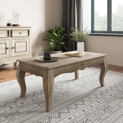 Product photograph of Fleur French Style Grey Coffee Table from Choice Furniture Superstore