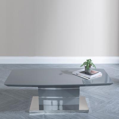 Product photograph of Rimini Grey Gloss Coffee Table from Choice Furniture Superstore