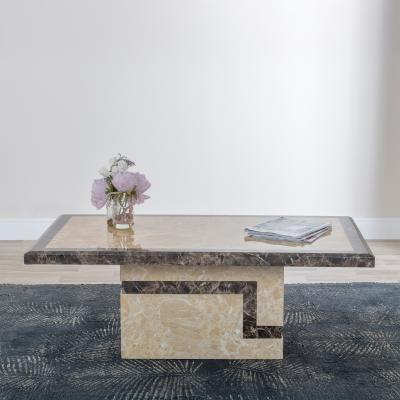 Product photograph of Venice Cream Marble Coffee Table from Choice Furniture Superstore