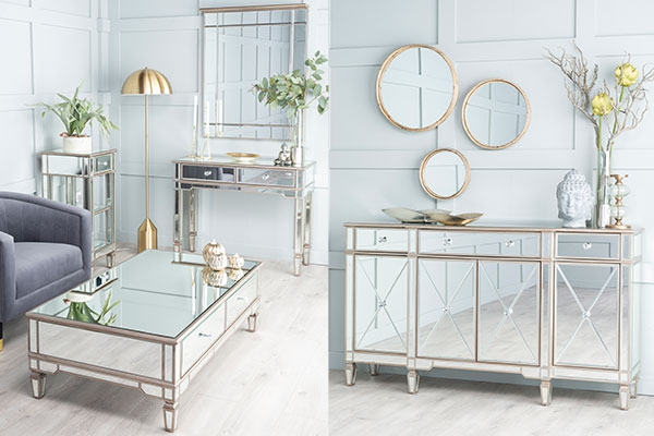 Urban Deco Antoinette Mirrored