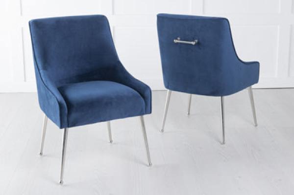 Urban Deco Fabric Dining Chairs