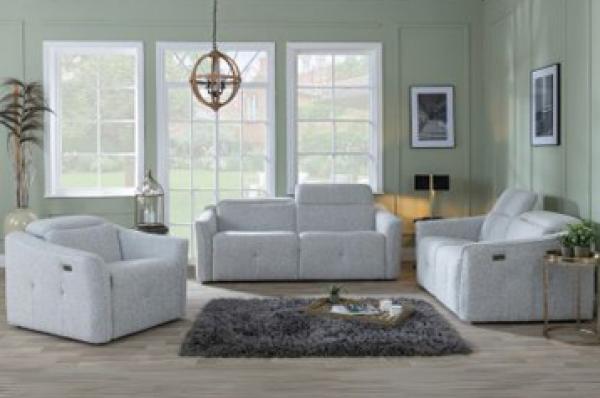 Urban Deco Inca Grey Recliner Sofa
