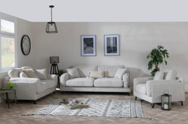 Urban Deco Carson Beige Sofa