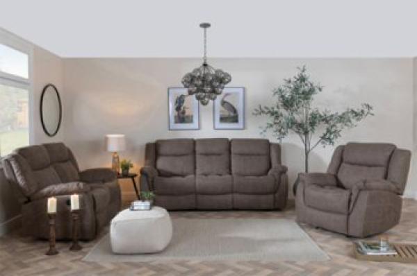 Urban Deco Hilbert Brown Sofa