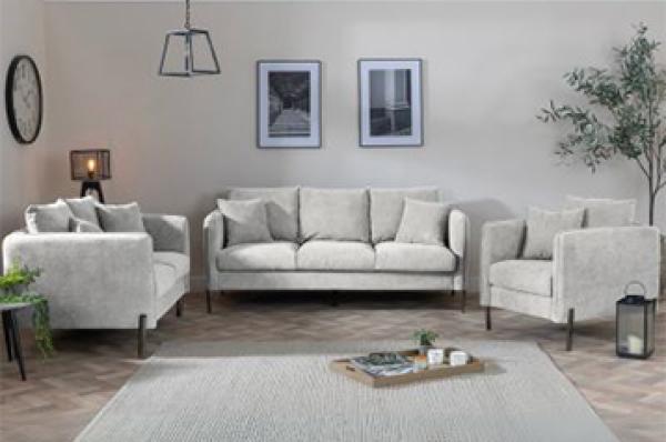 Urban Deco Belgrave Grey Sofa