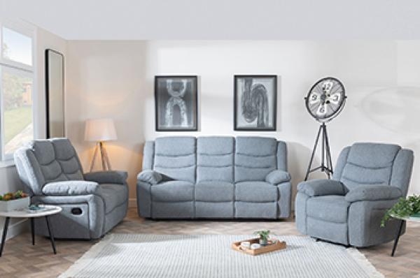 Urban Deco Windsor Grey Sofa