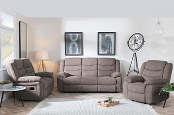 Urban Deco Windsor Brown Sofa